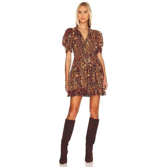 ULLA JOHNSON Ada Dress in Celestial US6